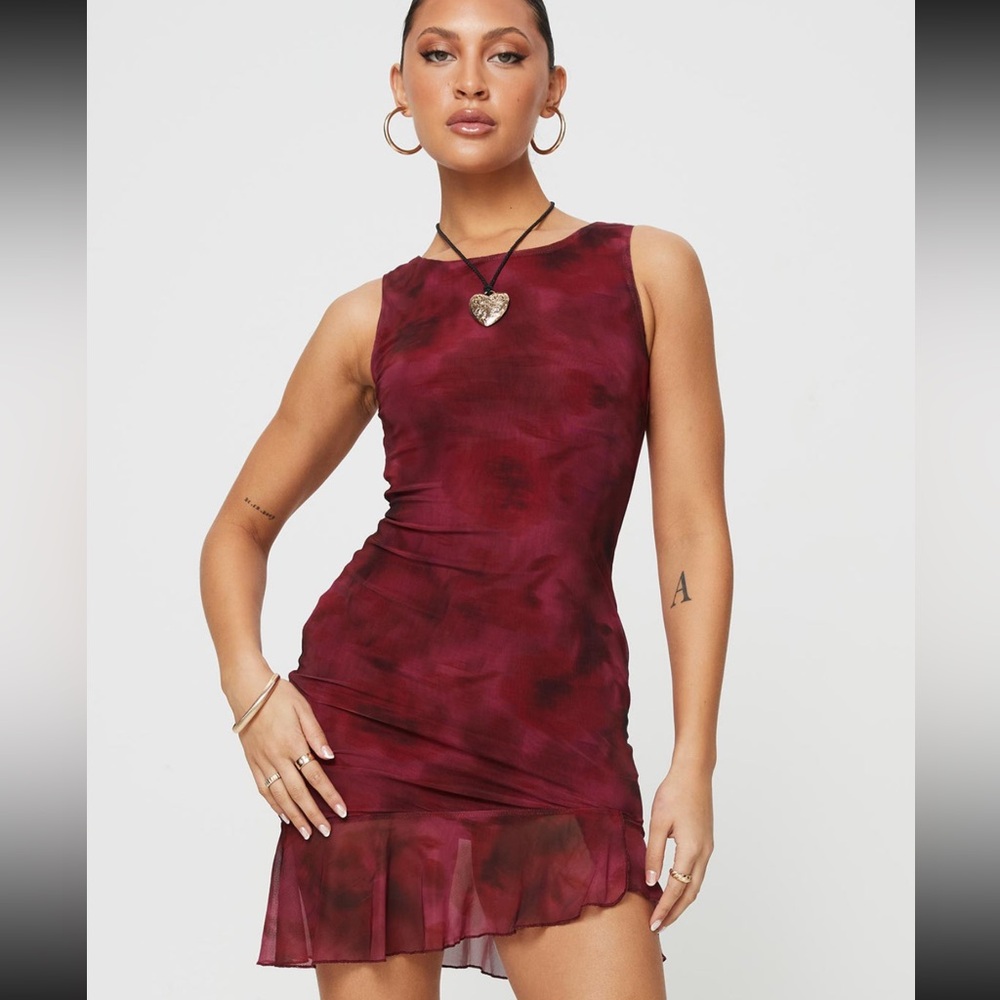 Princess Poly Red Mini Dress
